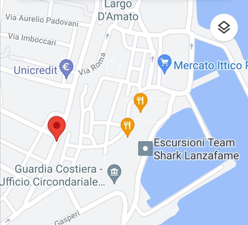 Apartmán La Casetta Di Maria Santa Flavia Exteriér fotografie