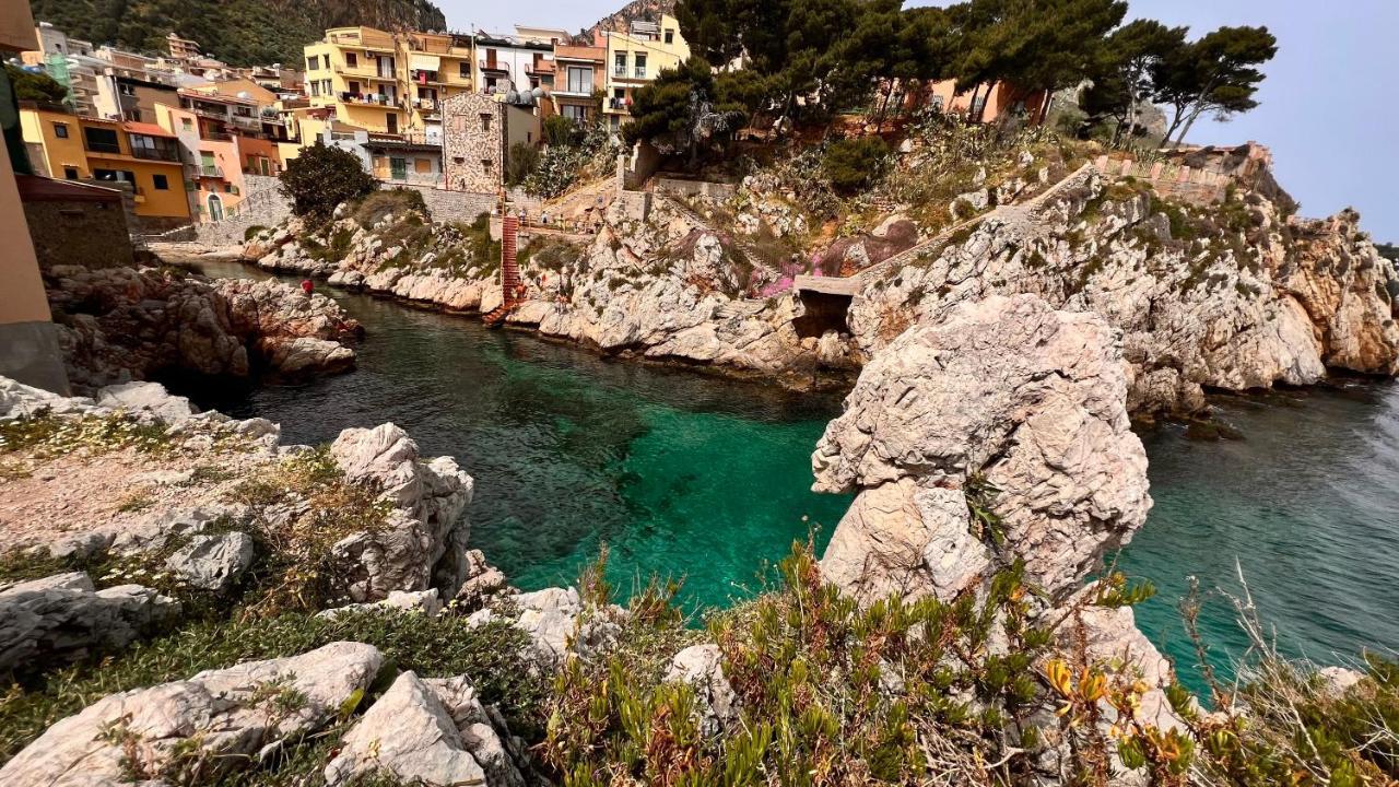 Apartmán La Casetta Di Maria Santa Flavia Exteriér fotografie